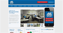 Desktop Screenshot of 1stchoice.managementone.com